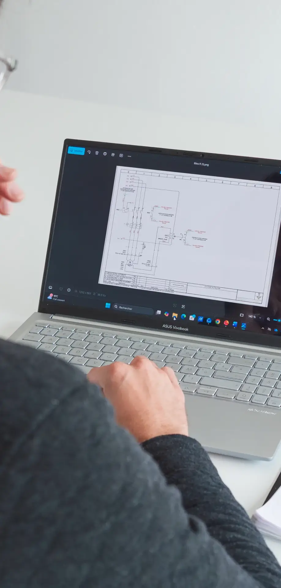 Analyse d’un plan électrique lors d’une mission d’energy management externalisé