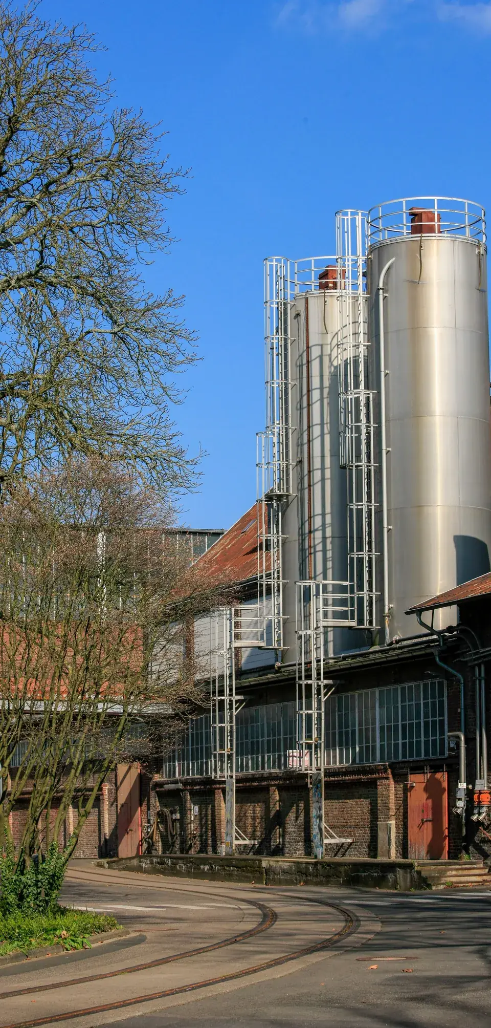 Silos d’un site industriel